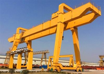 Double Girder Rail Mounted Gantry Crane 20 Ton 50 Ton With Trolley