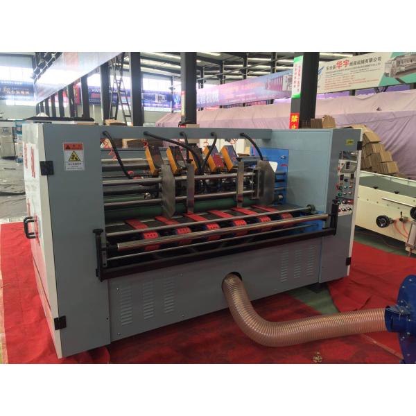 Belt Feeder Slitter Scorer Machine , Slitter Scorer Corrugated Easy Installation
