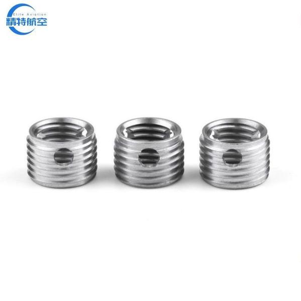 Fine/Coarse Thread M2-M10 Flanged Brass Insert Nut Stainless Steel Insert Nut Aerospace Industry Standard