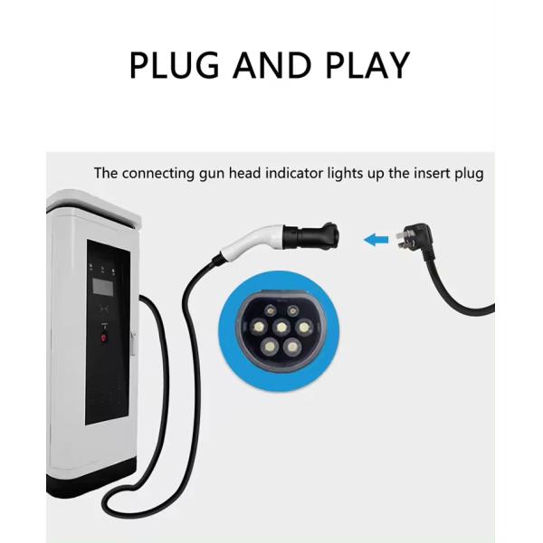 Qiaoyi AC Type 2 Ev Charging Station Type2 Interface Standard to International Power Plug Sea Adapter