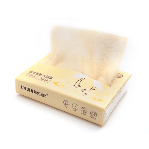 100% Virgin Bamboo Pulp Soft Baby Care Extra Soft Baby Dry Facial Tissue Paper