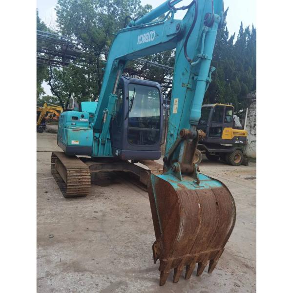 Máquinas escavadoras usadas 7.5t pequenas do kobelco da segunda mão da máquina escavadora de SK75 Kobelco