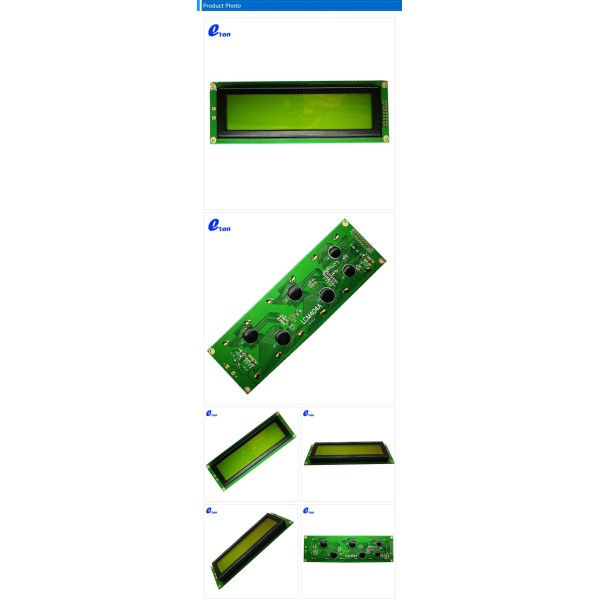 Monochrome Lcd Screen 40x4 Character LCD Module 4004A Lcd Display