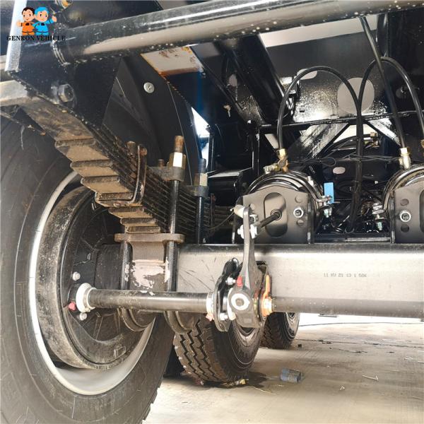 3 Axles 32000 Liters Liquid Tanker Trailer Carbon Steel Diesel Fuel Semi Tractor Trailers