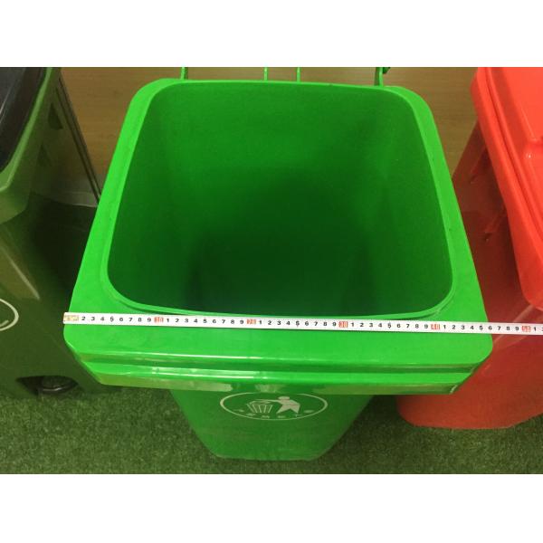 Convenient Induction Type Recycling Waste Bin with 2 Wheels and Labeling Options