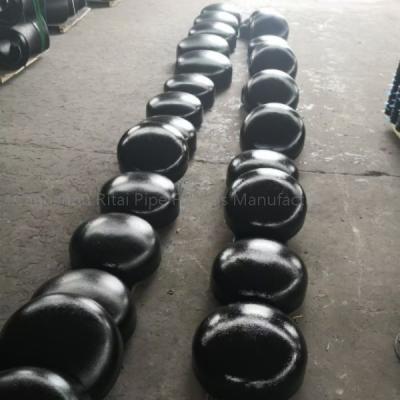Weld On Pipe Fitting Cap End ANSI B16.9 B16.28 Seamless Sandblast
