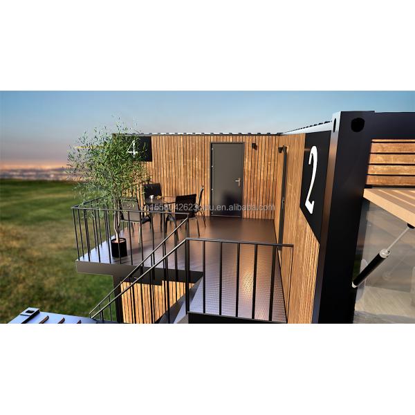 20ft Custom Flat Packaging Wooden Container Prefab House for Garden Office Hotel Container Houses