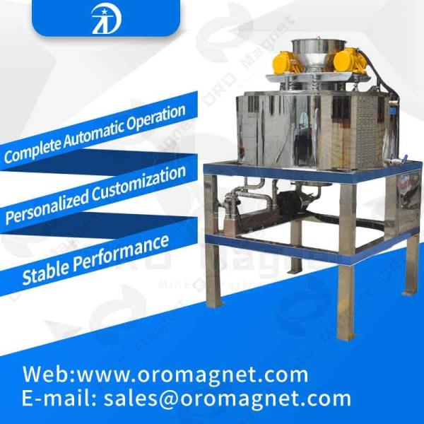 Économie d'énergie de séparateur de machine magnétique de séparateur de matériaux non magnétiques/de petit pain magnétique