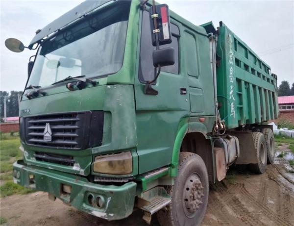 Low Price Good Condition Used HOWO Dump Truck 12 Tyres 8X4 Tipper for DR CONGO