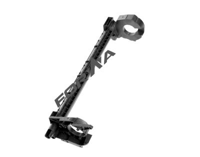 High Precision Custom PC Raw Marterial OA Connector Industrial Parts Black Color
