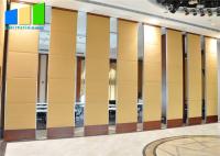 Parede de separação móvel personalizada divisor da cor da porta de dobradura do divisor de sala do hotel para o design de interiores
