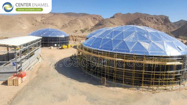 Center Enamel can Provide Aluminum Dome Roofs for Argentina Crude Oil Storage Tanks