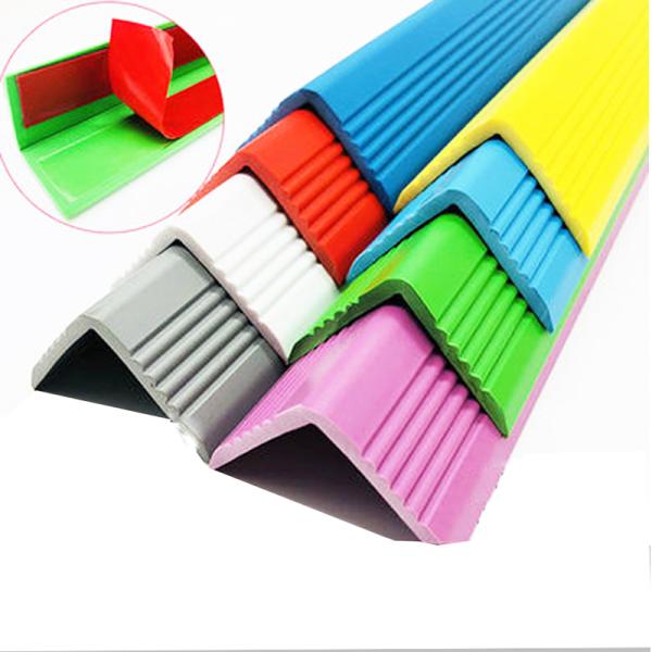 Настройка размера Желтая силиконовая резиновая уплотнительная лента для L-образных краев обернутые стеклянные двери