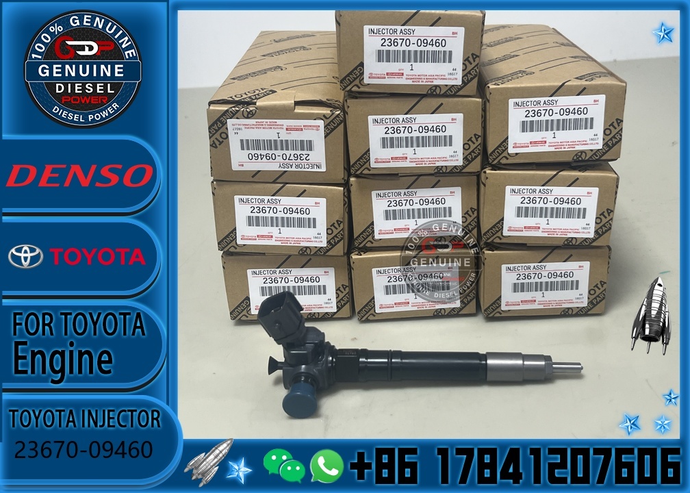 295700-0560 Diesel Fuel Injector 23670-09430 23670-19015 23670-0E020 for Toyota