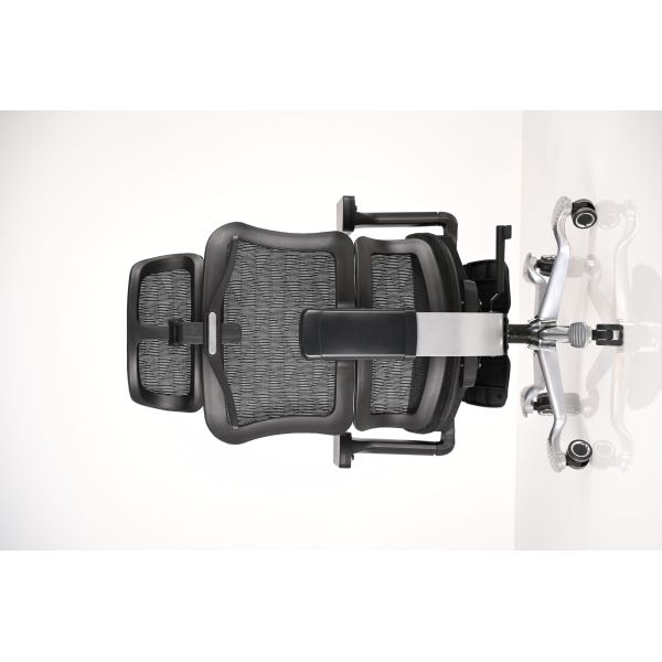 Ergonomic Computer Footrest Office Chair Swivel Mesh with Lift Back 4D Armrest