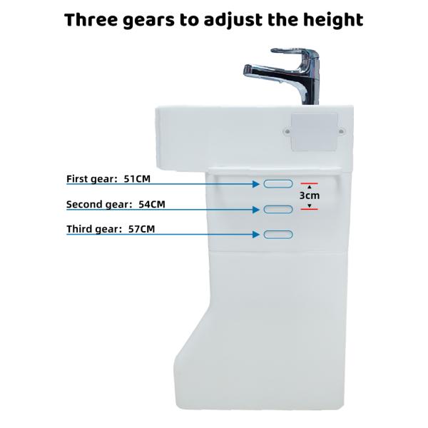 Simulated Baby Bathroom Hand Washing Basin Child Size Sink With Plastic Stand