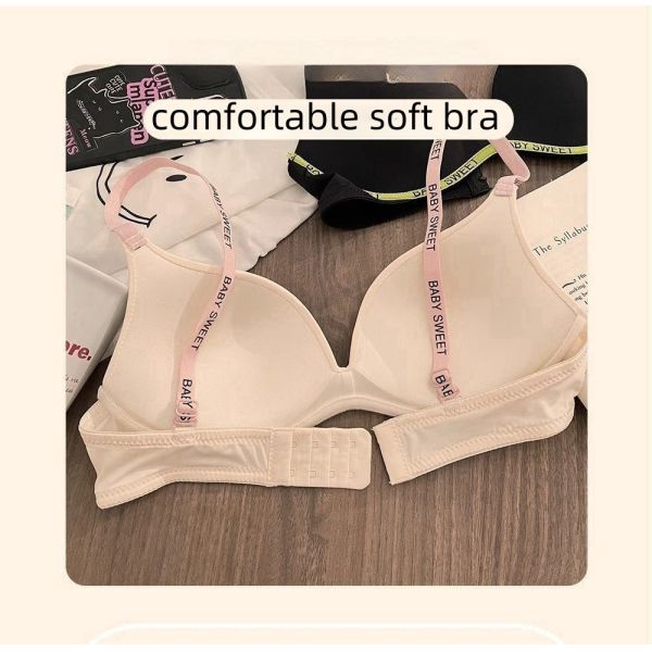 Wire-Free Small Breast 32-38AB Fashion Sweet Sexy Women Bra Wholesale High Quality Women Sweet Bra