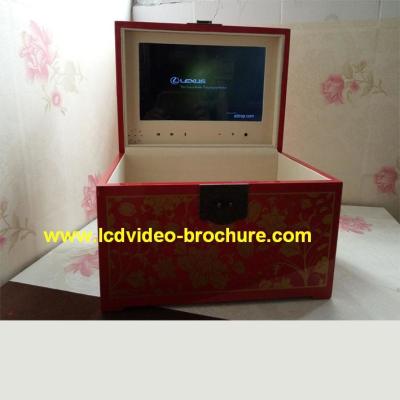 EU 7 inch Video greeting card / video box  for promotion  , business