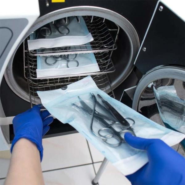 Medical Surgical Self Sealing Sterilization Packaging Pouch Medical Grade Dental Heat Self Sealing Sterile Pouch