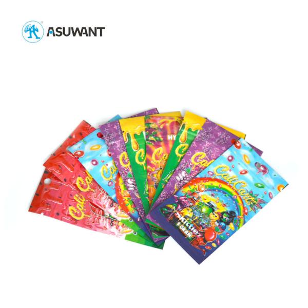 Небольшая съестная молния кладет коноплю в мешки засоритель пеньки CBD Tobaco стоит вверх мешок