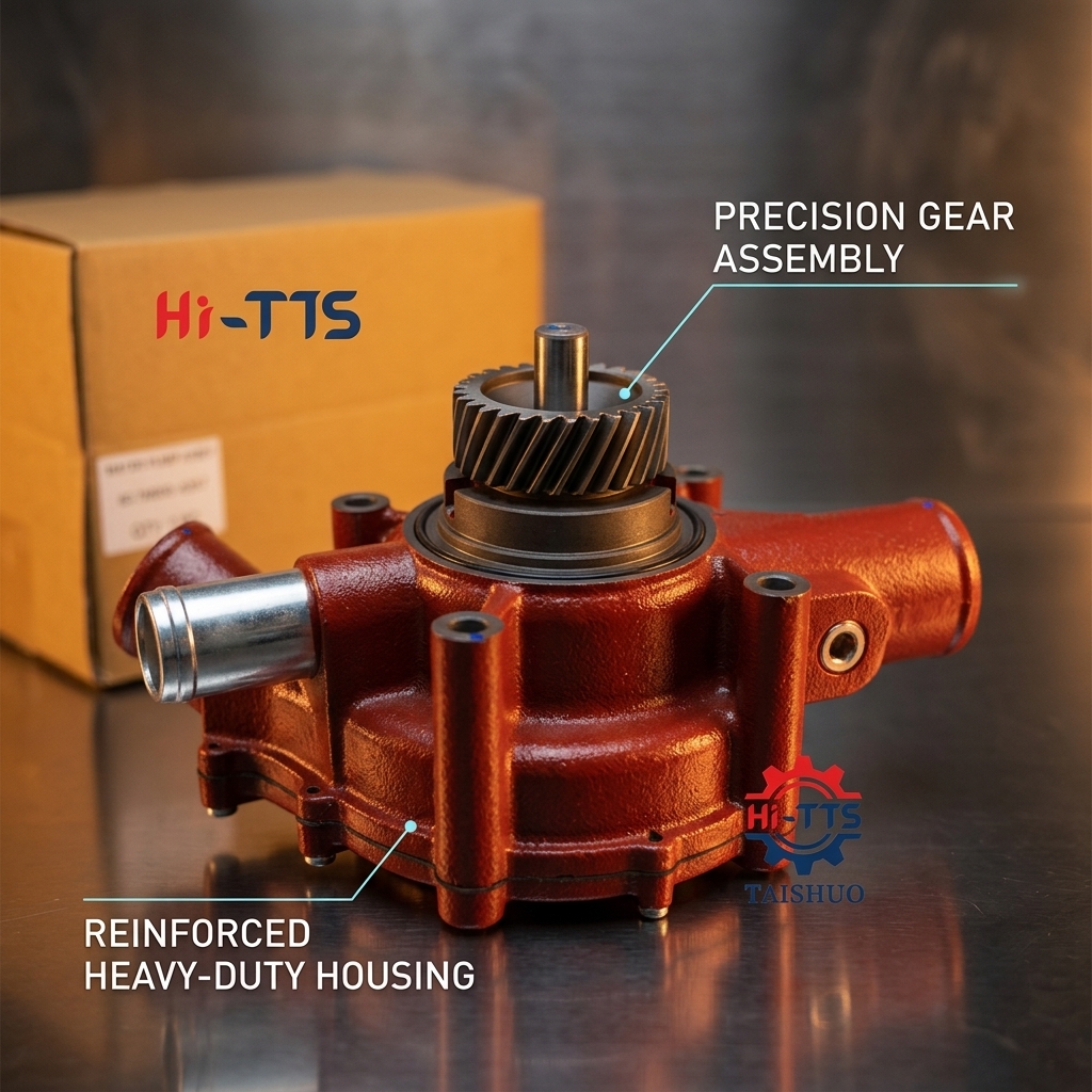 65.06500-6357 65.06500-61421 High Flow Coolant Water Pump for Doosan DE12 Diesel Excavator Engine
