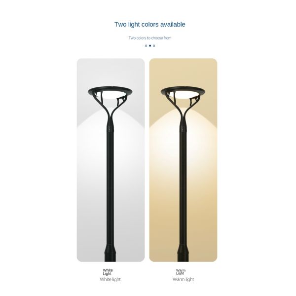 High-Strength Solar Garden Lamp for Bulk Procurement in Outdoor Projects
