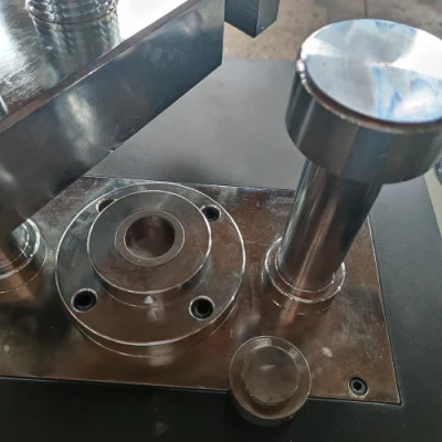 Metallurgy Powder Tablet Press PLC Laboratory Tablet Press 400kN