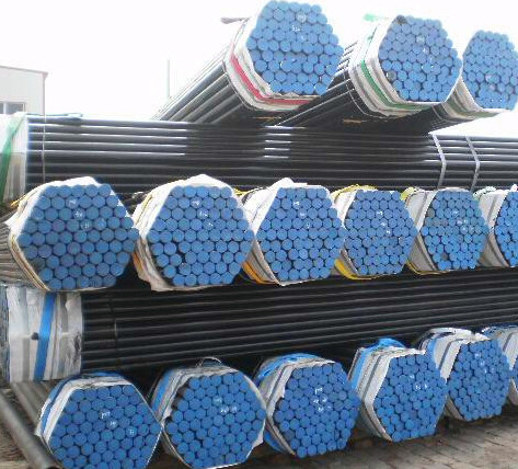 ASTM A106 Gr. B Black Seamless Carbon Steel Pipe Sch40 Sch80 Std For Fluid Transport