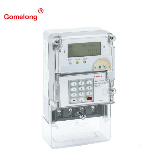 DDSY5558 Electronic Single Phase 220V Energy Meter LCD Display Prepayment power consumption  Meter