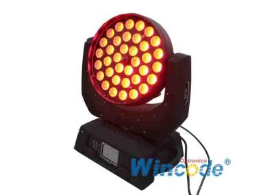 Potentes motores LED Moving Head Light 36pcs 18 Watt RGBW+UV+L 7 em 1 para casamento