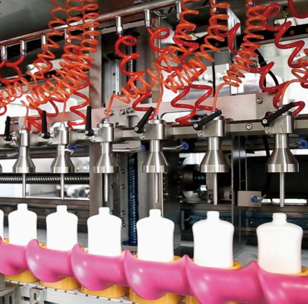 ODM Automatic Liquid Multi-Head Exclusive Patented Antifreeze and Oil Bottle Filling Machine