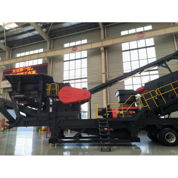 China Hot Sale MTNG400S-3 Wheel Type Mobile Crushing and Screening Station Plant Price