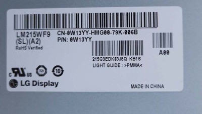 LG 21.5 Inch PC LCD Module with 1920x1080 Pixels 250cd/m2 Brightness and 30 Pin Connector