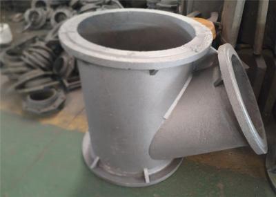 High Strength Carbon Steel Casting , Carbon Steel Tee For Railway / Bridge Industrial