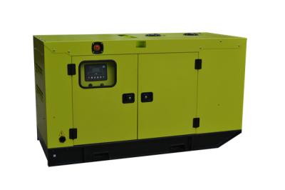 Os geradores diesel do dossel 30kva 24kw Yuchai molham o cilindro 4 de refrigeração