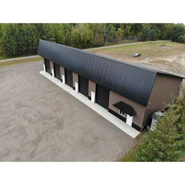 Steel Structure Warehouse With Overhead Crane System 30m x 90m x 12m Heavy Industrial Storage Building