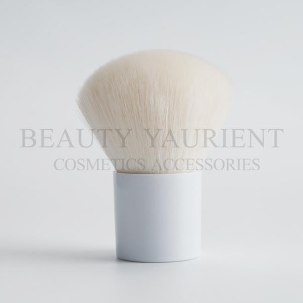 Plastic Handle Private Logo Kabuki Makeup Brush For Loose Powder