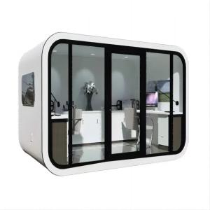 Quadro de aço galvanizado Luxo Modular Modular Apple Cabin Container House para
