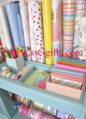 Colorful Gift Wrapping Paper Roll Wrap types of gift wrapping paper Modern gift packing