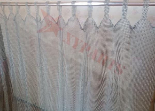 12mm Metal Ring Mesh Curtain For Hotel Decoration