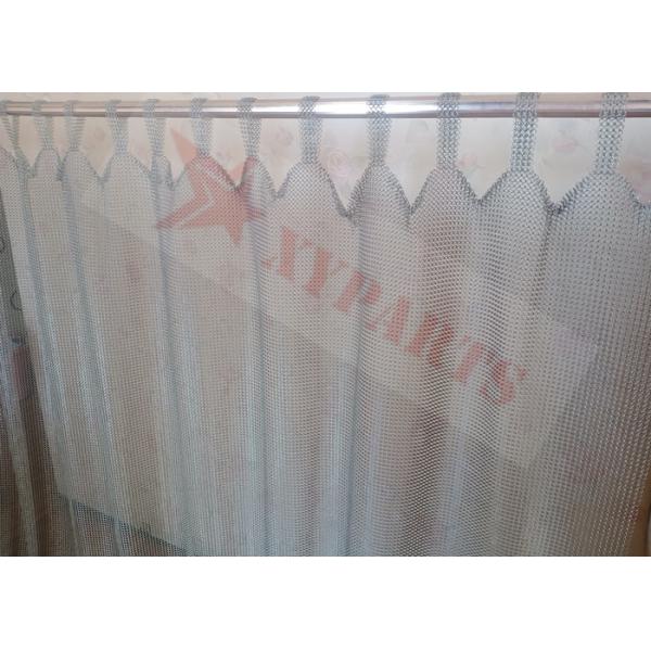 7mm Stainless Steel Ring Mesh Curtain Antique Bronze For Architecture