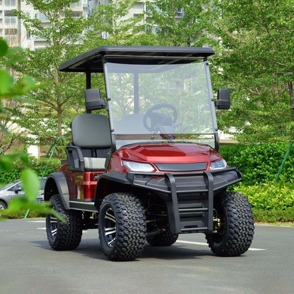 Custom Club Car Precedent Hinged Golf Cart Tinted Windshield