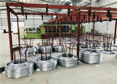 A máquina galvanizada quente do fio, PVC revestiu a máquina sextavada da rede de fio