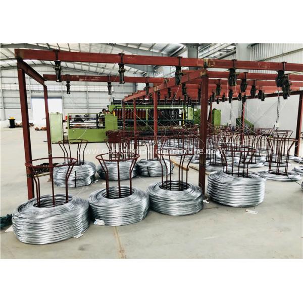 Горячая гальванизированная машина провода, ПВК покрыла шестиугольную машину плет