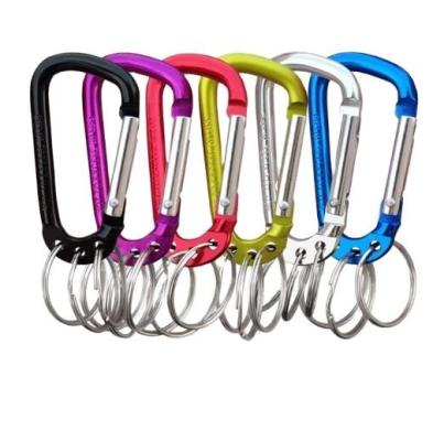 Multifunction Keychain Clip Hook Spring Snap Hook Rings For Outdoor Carab