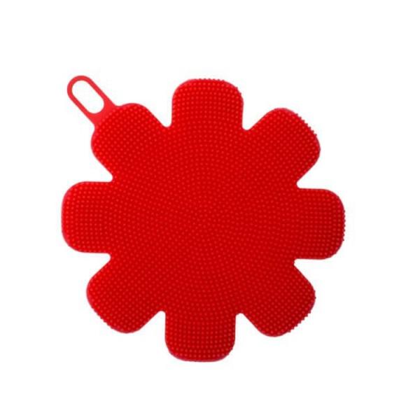 Food Grade Soft KitchenSilicone Dish Sponge Cleaning Sponges Washing Brush
