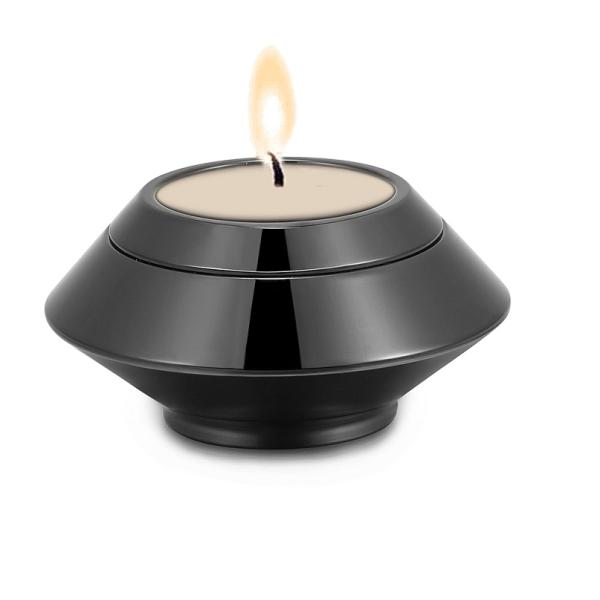 OEM/ODM 316L Stainless Steel Candlestick Urn For Human/Pet Ashes Cremation Urn Jewelry Keepsake Candle Holder Ashes Locket Free Engrave