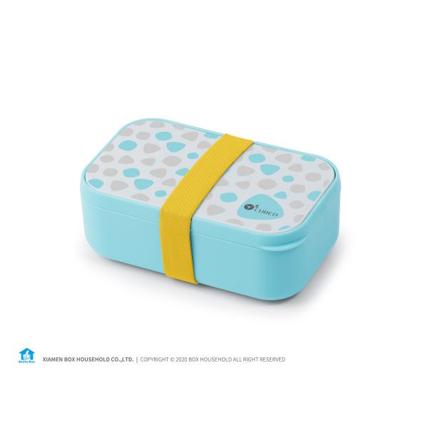 Bamboo Lid Bento Lunch Box 1000ml Capacity for Healthy Eating and Sustainable Living