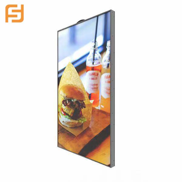 Painel de exposição do LCD da janela da loja de 55 polegadas que pendura 3500nits 1080p