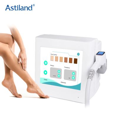 Equipamento de salão de beleza para remoção de cabelo por laser de diodo de 808nm portátil